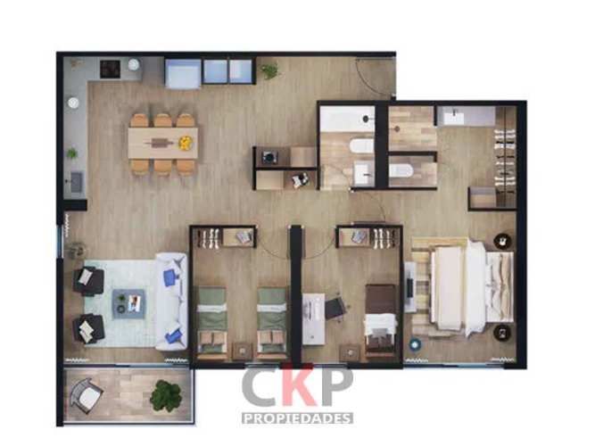 DEPARTAMENTO Av. Ossa / Metro Simón Bolivar