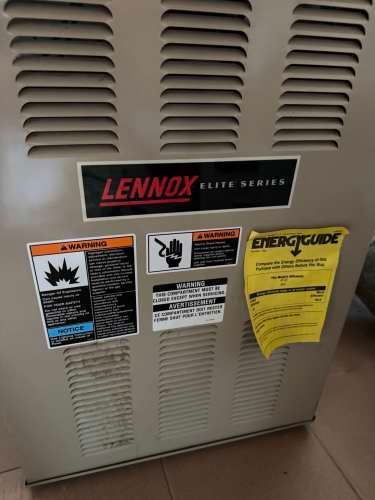 CALDERA LENOX POR AIRE