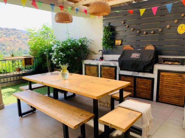 SE ARRIENDA DEPTO. 3D-3B CON GRAN TERRAZA Y QUINCHO