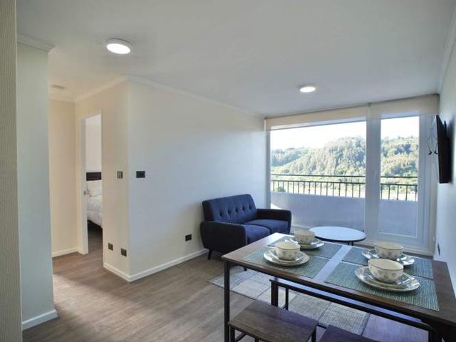 SE ARRIENDAN DEPARTAMENTOS NUEVOS AMOBLADOS EN COLLAO 2D 1B