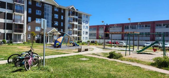 ARRIENDO HUALPEN CONDOMINIO MIRADOR LA FLORESTA DEPTO 3D+1B