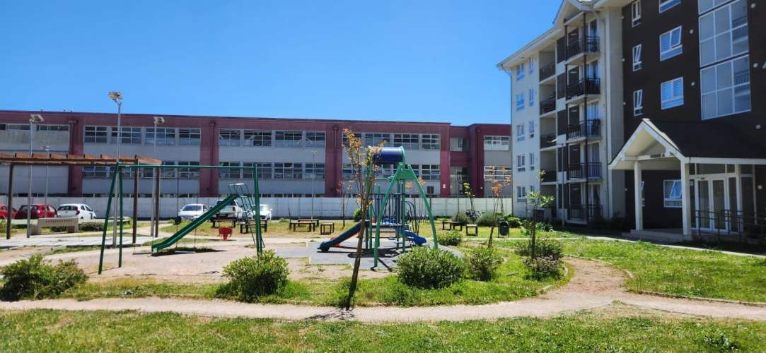 ARRIENDO HUALPEN CONDOMINIO MIRADOR LA FLORESTA DEPTO 3D+1B