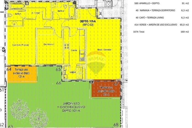 Depto. 2d+2b con jardín san carlos de apoquindo
