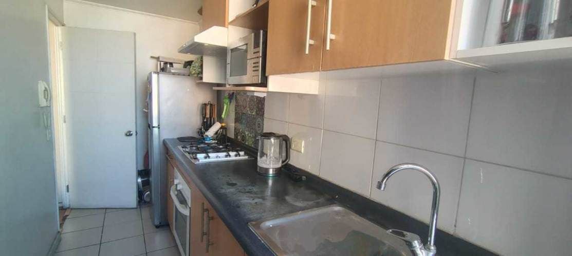 Depto 2D/1B +Estac en Venta, Santiago Centro (134401)