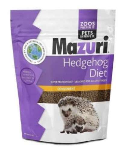 Erizo de tierra + jaula + alimento +