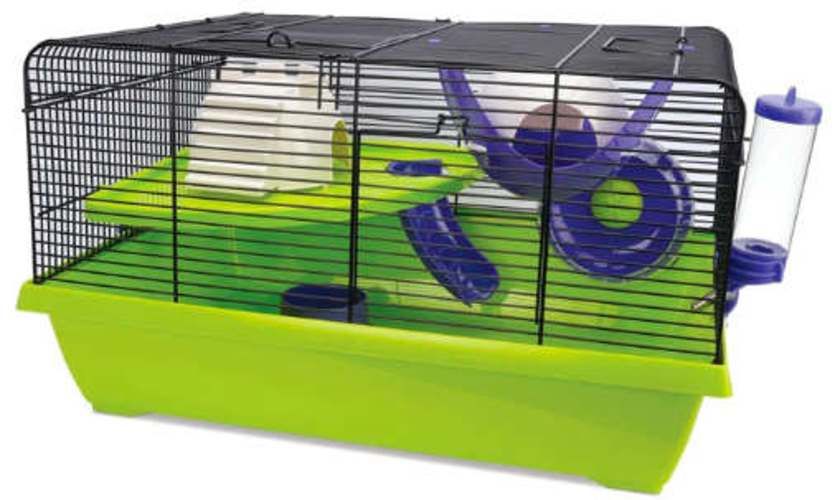 jaula para hamster full equipada, hamster