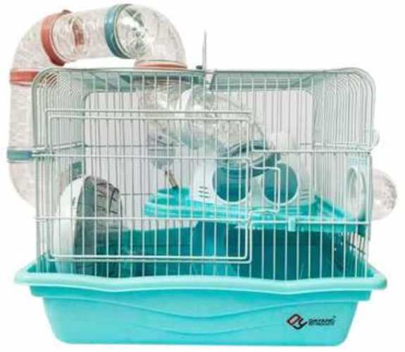 jaula para hamster full equipada, hamster