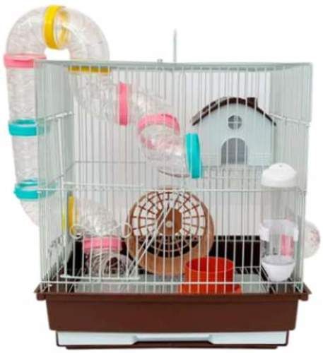 jaula para hamster full equipada, hamster