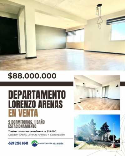 DEPARTAMENTO 2 DORMITORIOS Y ESTACIONAMIENTO, LORENZO ARENAS