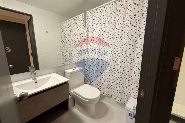 "moderno depto. amoblado en ñuñoa con piscina"