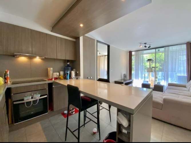 2 Dormitorios, 2 baños, 1 estacionam, 1 bod. Las Condes