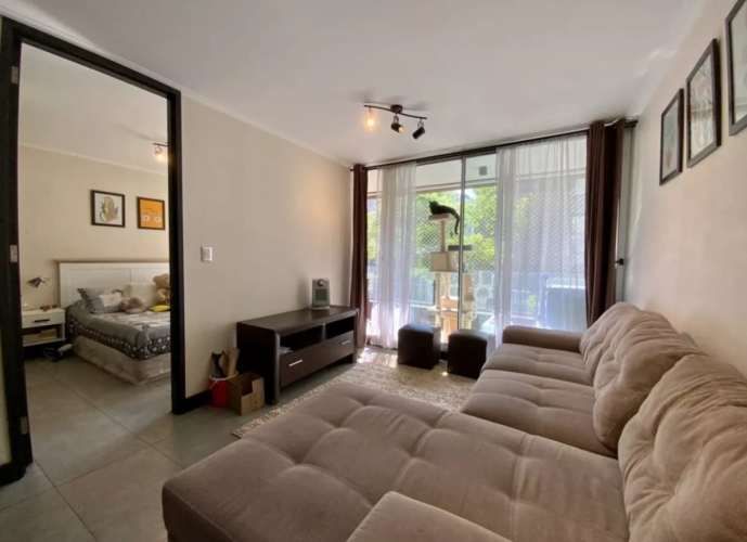 2 Dormitorios, 2 baños, 1 estacionam, 1 bod. Las Condes