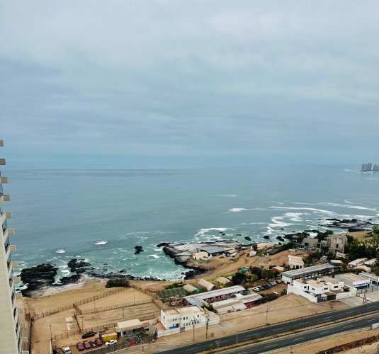 Costanera de Huayquique II, 3 Dorm 2 Baños 100m2, Piso 21 Vista al Mar