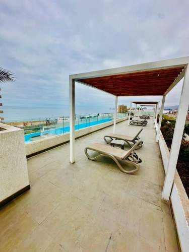 Costanera de Huayquique II, 3 Dorm 2 Baños 100m2, Piso 21 Vista al Mar