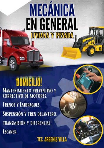 Mecánica de Camiones y Maquinarias