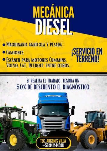 Mecánica de Camiones y Maquinarias