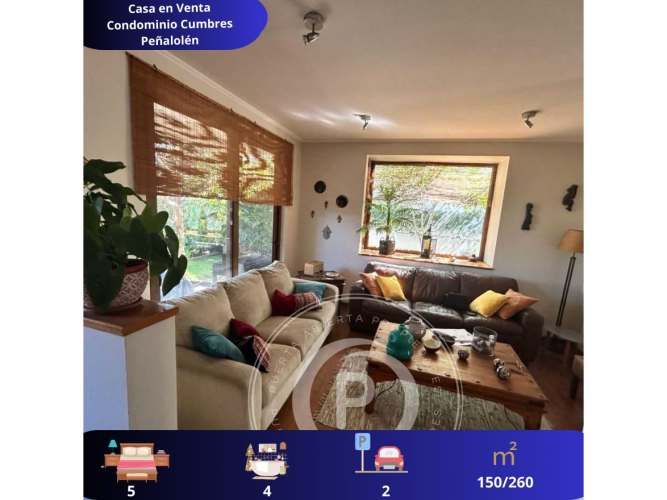 VENTA CASA EN ÁLVARO CASANOVA, PEÑALOLÉN