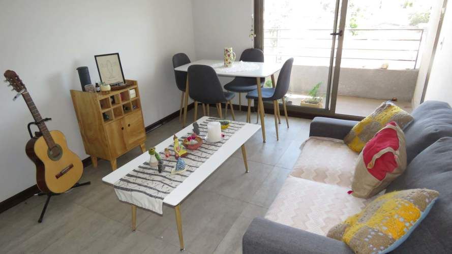 Precioso Depto. Con Vista Al Cerro San Cristóbal