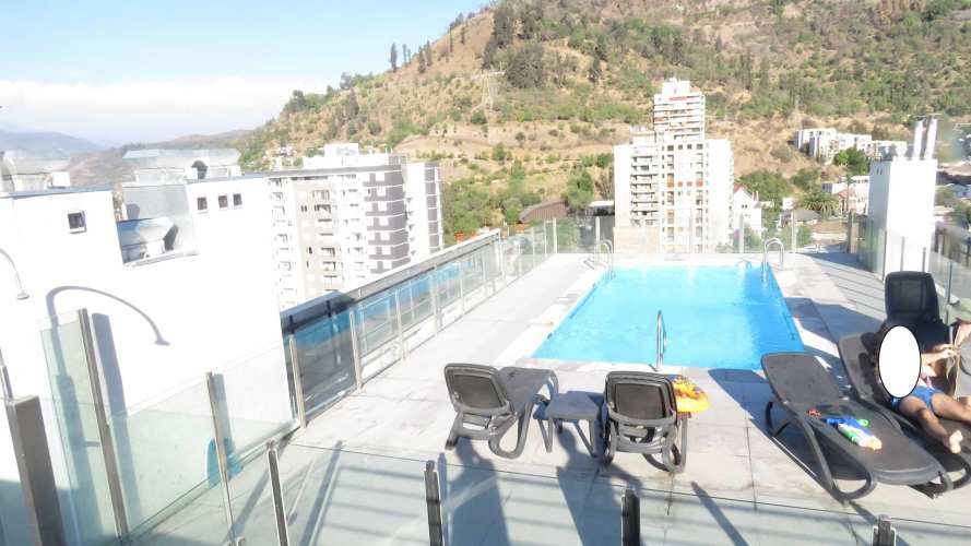 Precioso Depto. Con Vista Al Cerro San Cristóbal