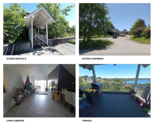 EXCLUSIVO DEPARTAMENTO EN CONDOMINIO CASONAS PATAGONIA VIRGIN, FRUTILLAR, 4D + 4B + SALA ESTAR + TERRAZA.