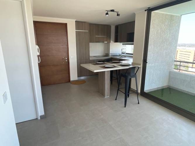 Depto Semi Amoblado 2D+2B Quilin 139, Laguna Centro, Macul $460.000
