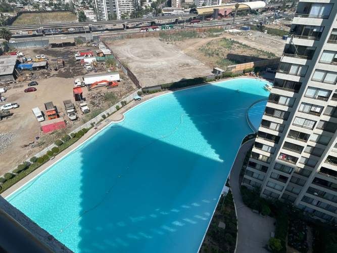 Depto Semi Amoblado 2D+2B Quilin 139, Laguna Centro, Macul $460.000