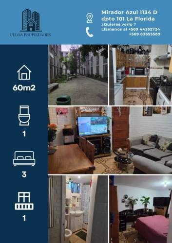 Dpto primer piso a pasos de Clinica Bupa