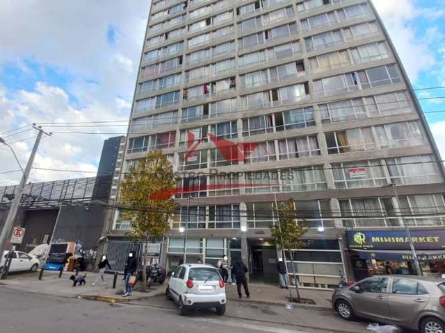 Hermoso Departamento Sexto Piso de Un Ambiente, Estación Central.