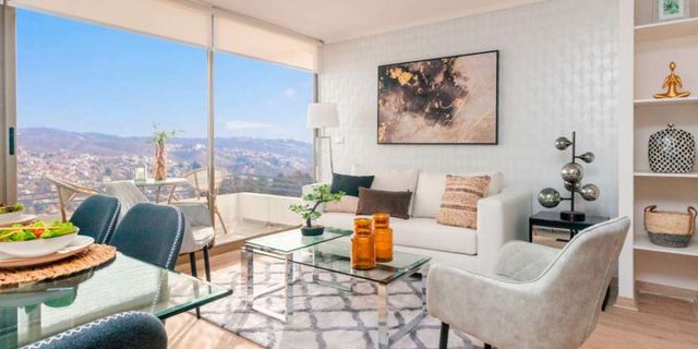 VIVE EN LO ALTO DE VALPARAÍSO CON VISTA PANORÁMICA