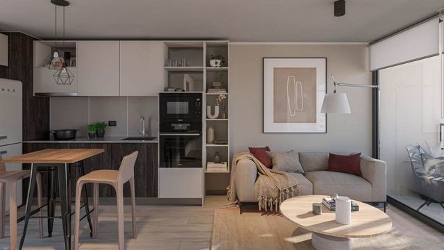 DEPTO NUEVO 1D1B Y MODERNO JUNTO A METRO TOESCA