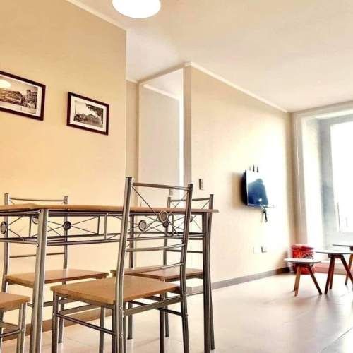 A PASOS METRO MATTA SE ARRIENDA CÓMODO DEPARTAMENTO