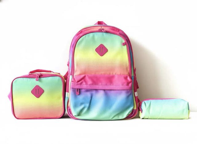 Set Mochila Multicolores 3 piezas | Material alta calidad y confort – NUEVA