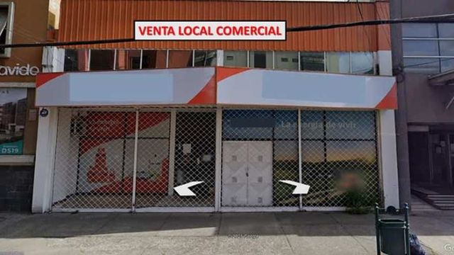 SE VENDE EXCELENTE LOCAL COMERCIAL, EN PLENO CENTRO DE TEMUCO. 257 m2 CONSTRUIDO.