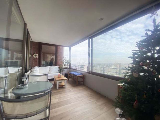 Departamento en las Condes, vista despejada