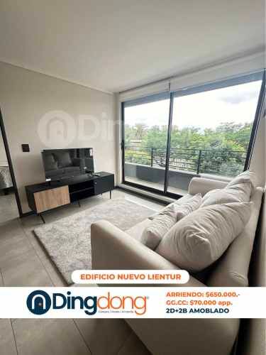 Nuevo y amplio Departamento 2D+2B cerca USS y UDD