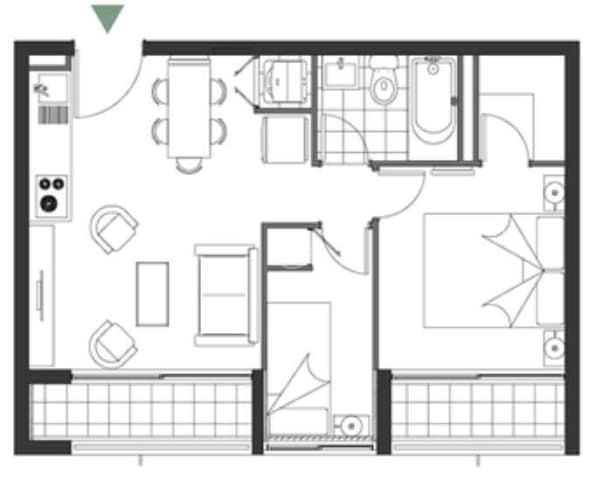 DEPARTAMENTO Av. Irarrazabal con Hamburgo