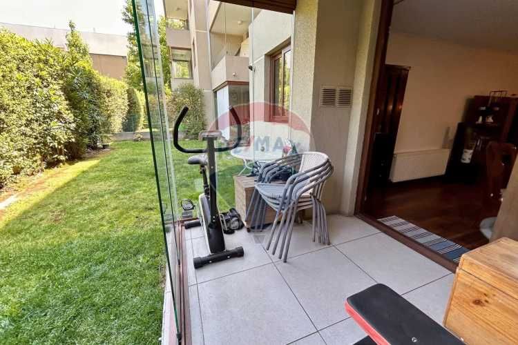 Depto. 2d+2b con jardín san carlos de apoquindo