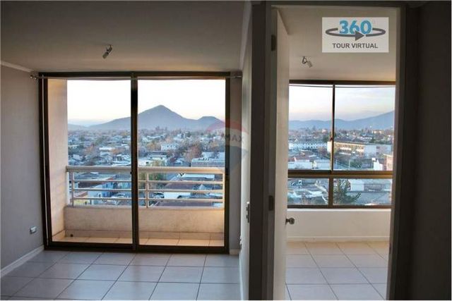 Lindo depto 1d, vista despejada cerca metro