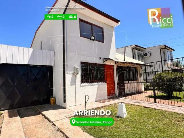 Excelente casa Pob. Valentín Letelier