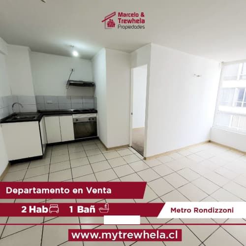 EN ARRIENDO Hermoso Departamento 2D + 1B. 48 m2 / Santiago