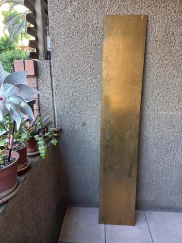 Plancha bronce