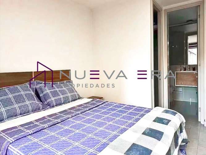 Dpto Amoblado con terraza Stgo. Centro (135718)