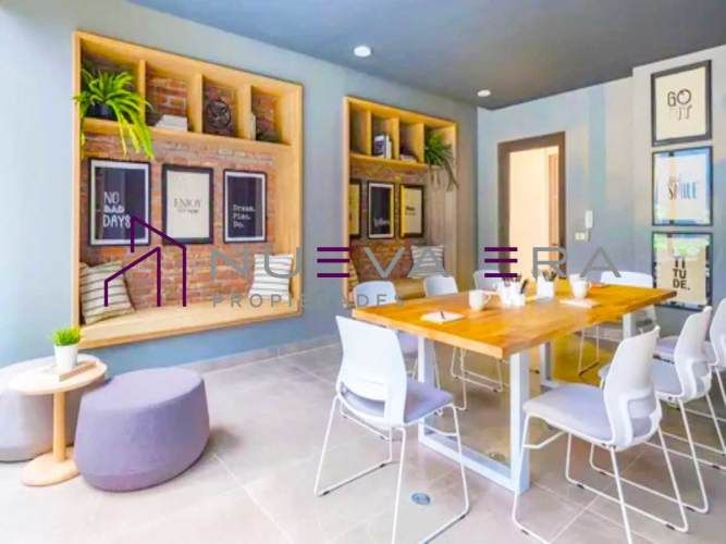 Dpto Amoblado con terraza Stgo. Centro (135718)