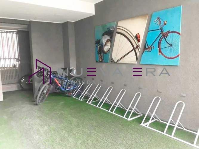 Dpto Amoblado con terraza Stgo. Centro (135718)