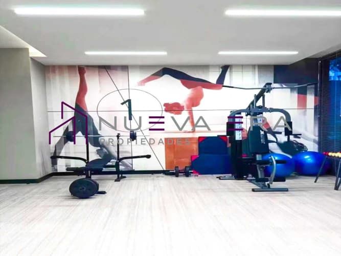 Dpto Amoblado con terraza Stgo. Centro (135718)