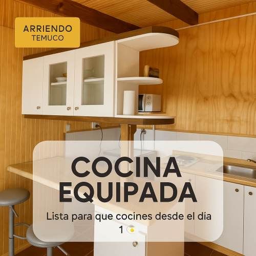 COMODO DEPARTAMENO ESTUDIO EN ARRIENDO