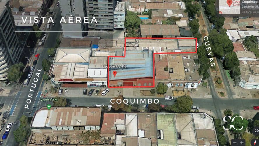 VENTA DE GALPÓN COMERCIAL - SANTIAGO CENTRO