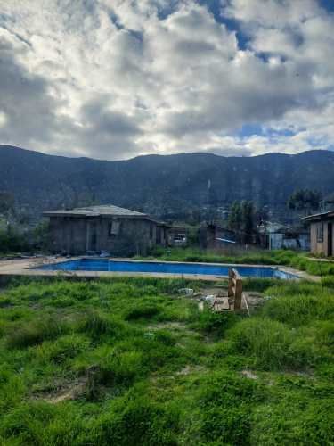 VENTA PROPIEDAD OLMUÉ - 1 CASA, 3 CABAÑAS Y PISCINA