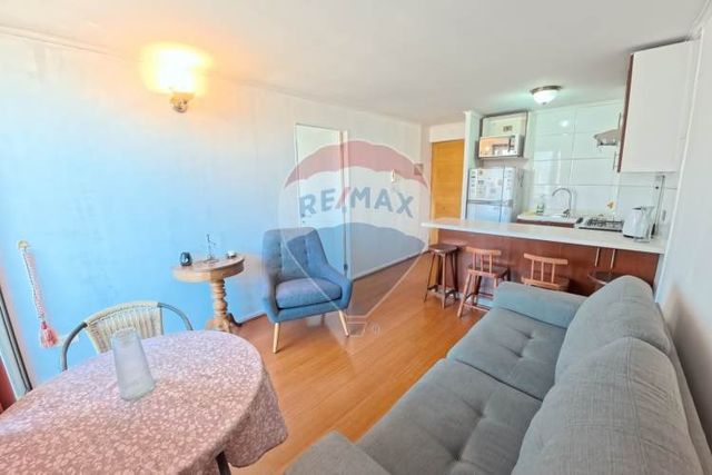 Departamento amoblado 1d+1b en ñuñoa