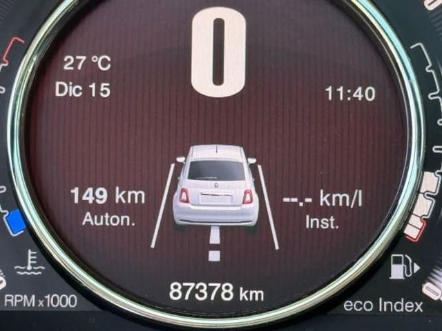 FIAT 500 LOUNGE 1.4 MT 2017